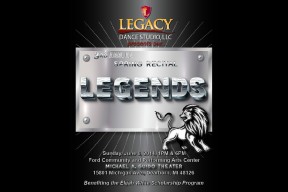 Legacy Dance Studio, LLC presents "Legends" 3rd Annual Spring Recital