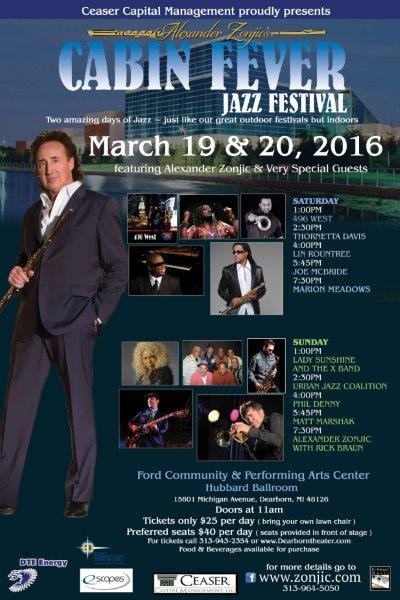 Cabin Fever Jazz Festival - General Admission Ticket