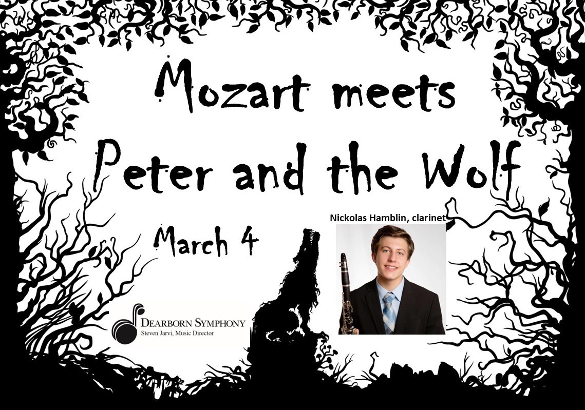Dearborn Symphony Mozart meets Peter and the Wolf