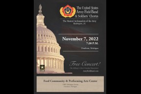The United States Army Field Band & Soldiers Chorus "Heroes" Free Admission to the Public