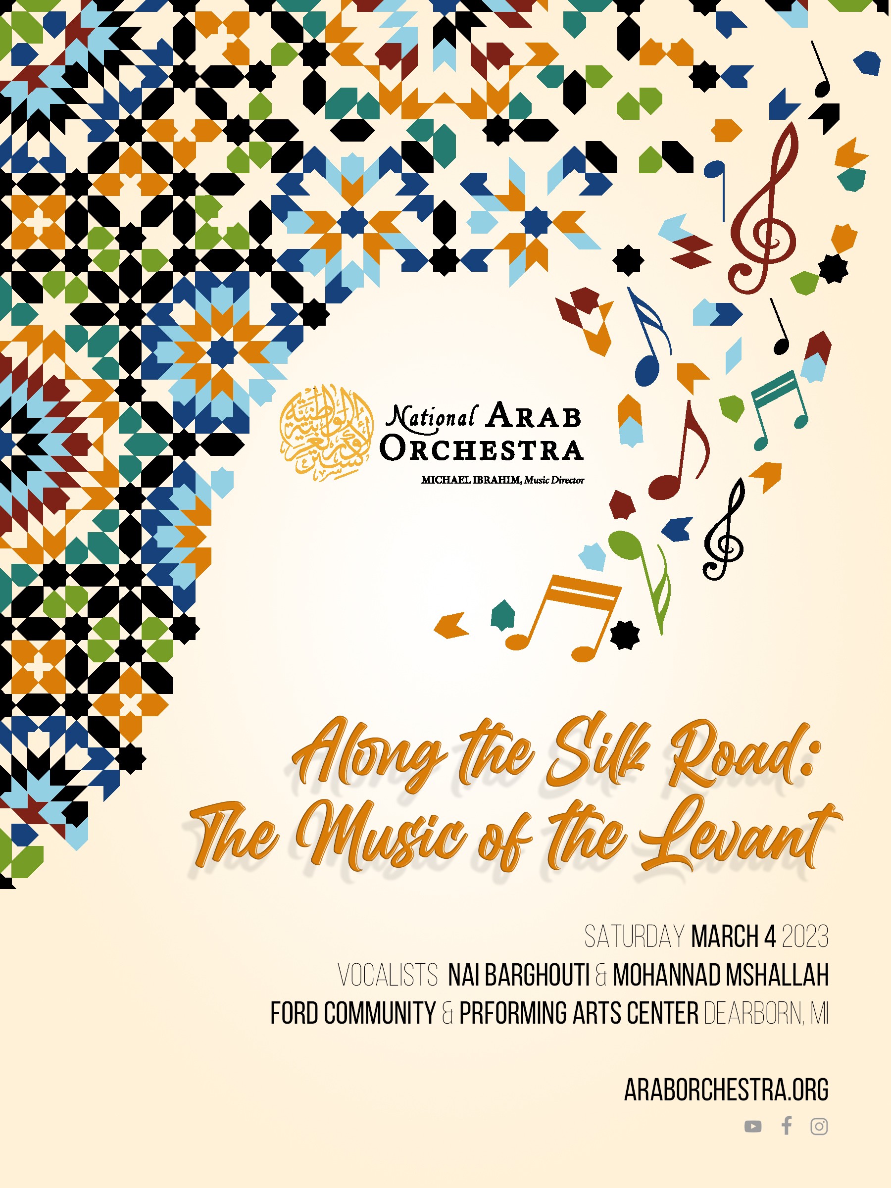 National Arab Orchestra Along the Silk Road: The Music of the Levant