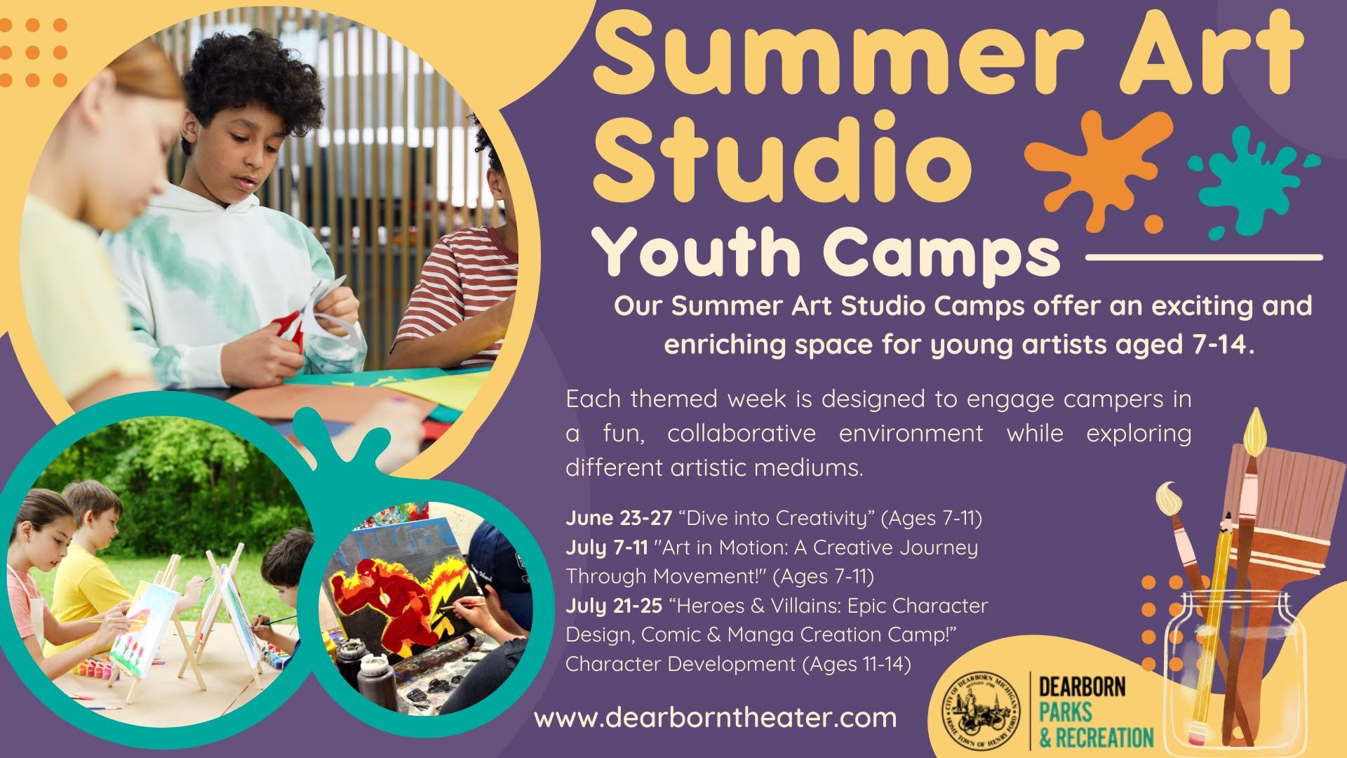 Summer Art Studio Camp