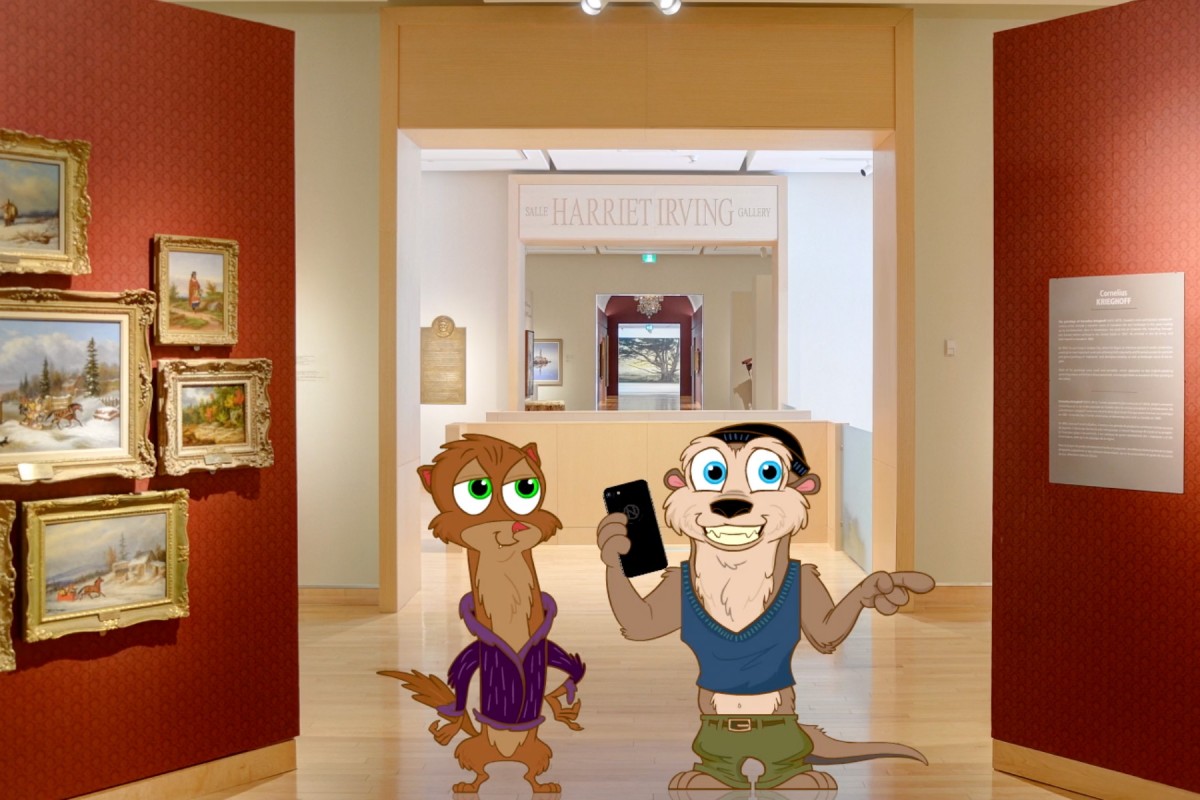 Beaverbrook Art Gallery: Exploring Art, History &amp; Creativity with Joe Otter and Billy Mink series image