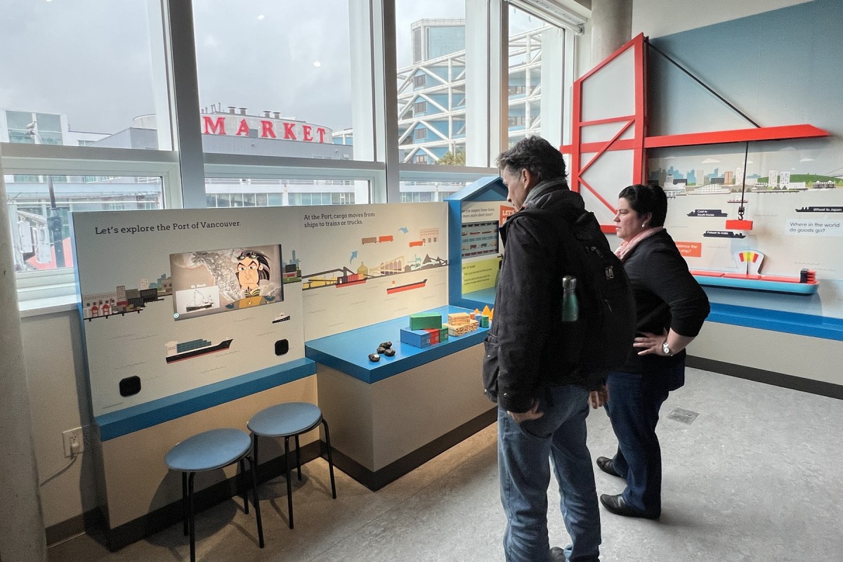 Buster Bear: Exploring Burrard Inlet - permanent installation at MONOVA series image